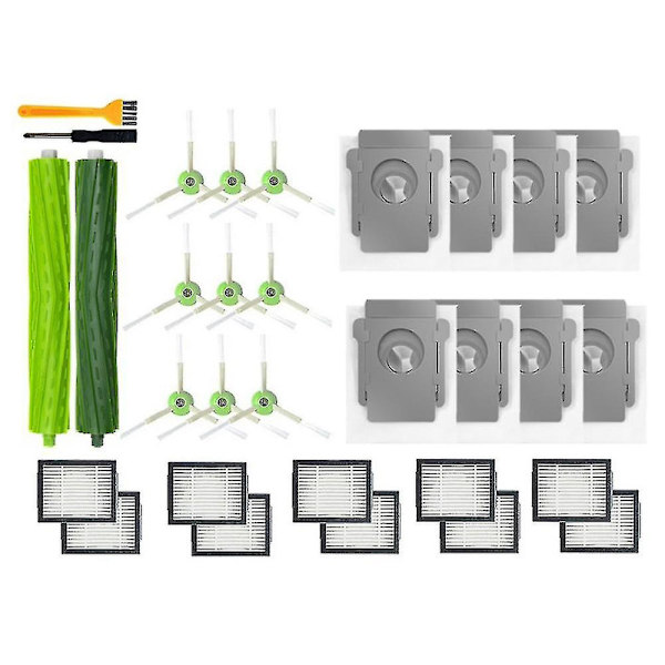 31 kpl lisävarusteita yhteensopiva Irobot Roomba J7 J7+ I7 I7+ I3 I3+ I4 I4+ I6