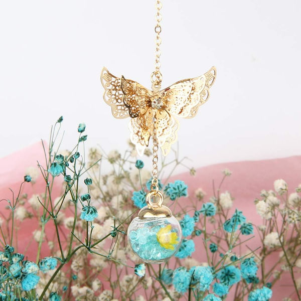 2 kpl Metal Butterfly Feather Kirjanmerkki perhosen ja
