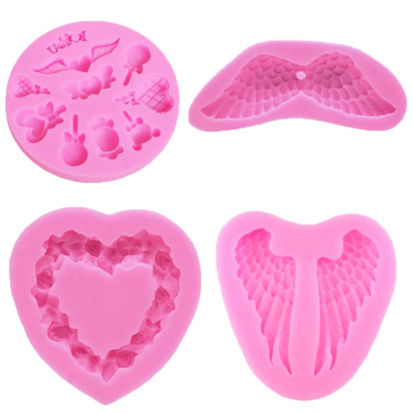Bageform, DIY Kageform Gele-Is Kage Chokolade Silikonforme