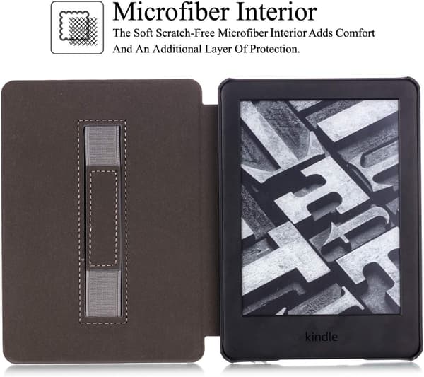 Etui til Kindle Paperwhite123, PU-lær (Asuka)