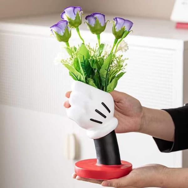 Sød mus vase/makeup penholder