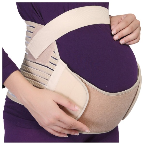 Länd- och magstöd graviditetsbälte - Bomull - Stöd