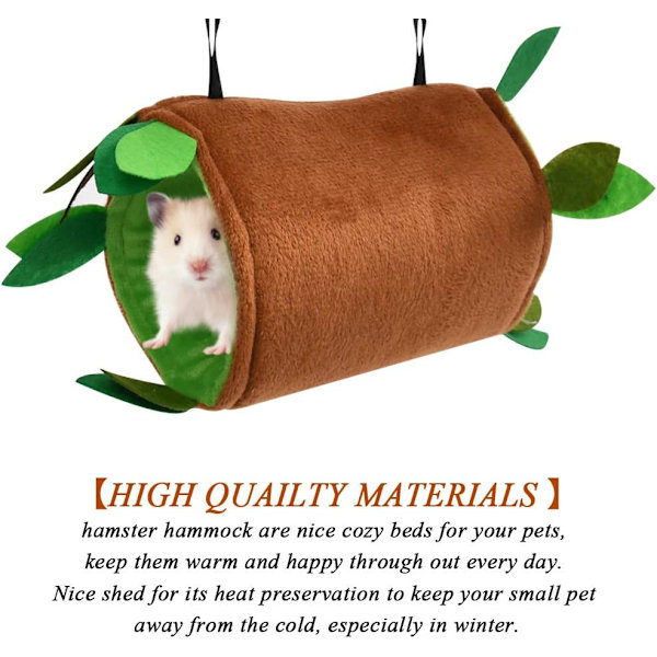5 stk. Sæt Hængekøjer Sving Hamster Tunnel Legetøj Skov Hamster Kæledyr