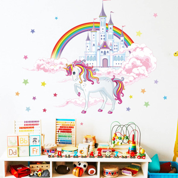1 unicorn väggdekal