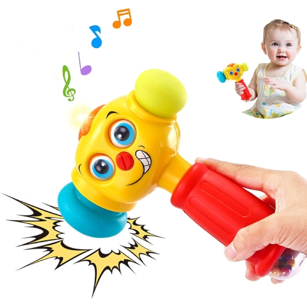 Babylegetøj Hammerlegetøj med let musik 12-18 måneder Babylegetøj