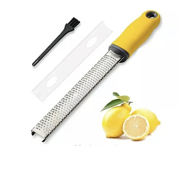 Citron Zester Citrusost Garlic Rivjern - Rustfrit Stål Universal Zester