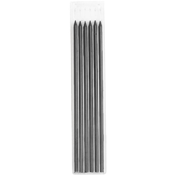 2 stk. mekanisk tømrerblyantsæt, sort refill + sort pen, W