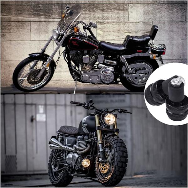 Motorsykkel Styreender 22mm Styregrep End Plugglokk