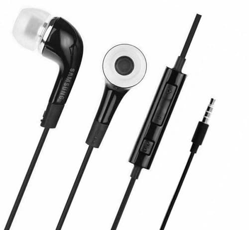 Nye Galaxy Handsfree-hodetelefoner Øretelefoner PHF Ørepropp med mikrofon EHS