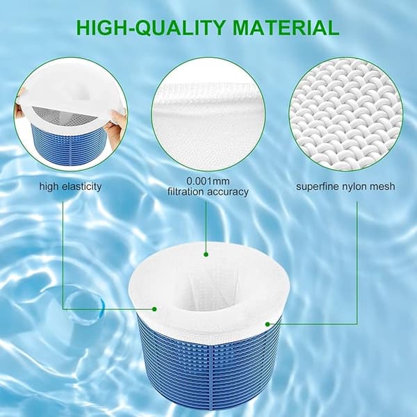 20 stk. Pool Skimmer Sokker, Pool Filter Sokker, Pool Skimmer