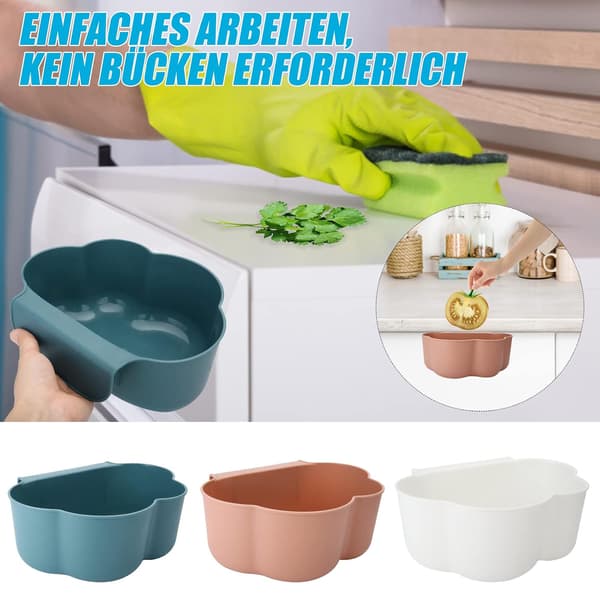 (23*18*9cm, vit), 1 förpackning köksskåp och keramisk hängande