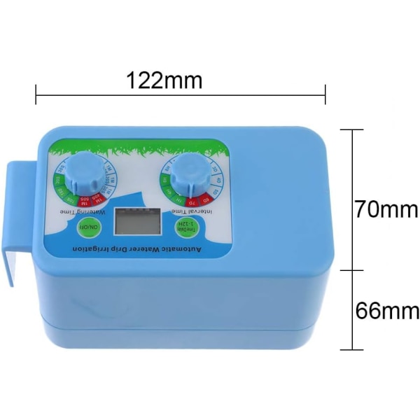 122*70*66mm, Ett paket, Automatisk droppbevattningssystem DIY