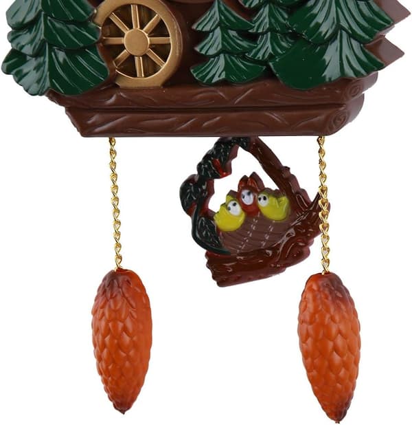 Yksi kello, retro seinäkello, taidekoriste-tarvikkeet