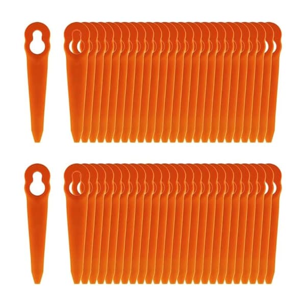 SHINING HOUSE 100-pack blad kompatibla med Stihl PolyCut 2-2 P