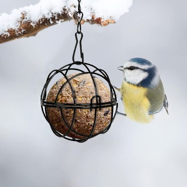 Diameter: 7 cm - 4 matare - för fettbollar - med S-krok