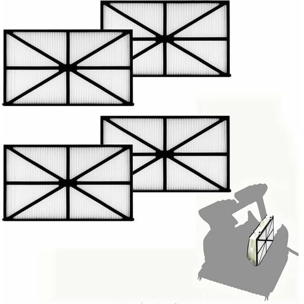 4-pack robotdammsugfilter Rcx70101, filterpatronrefill Filt
