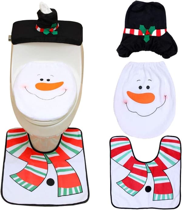 3-pack Jultoalettlock, Juldekorationer
