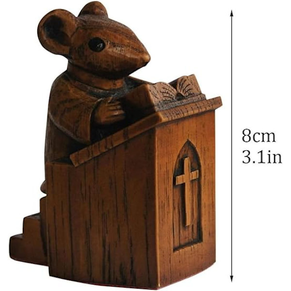 Chapel Mouse Dekoration Chapel Mouse Hartsfigur Chapel Mouse Staty