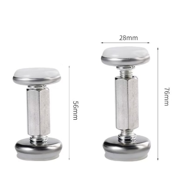 4 stk. (Sølv) Anti-kollision Stabilisator Sengeside Fixer