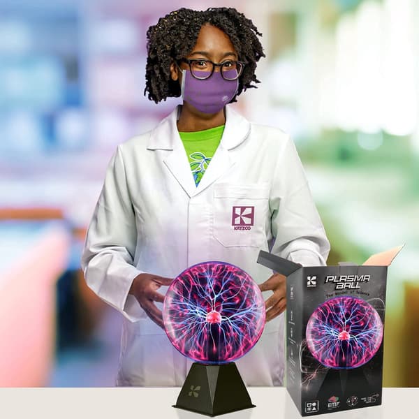 7\" Plasma Ball Set - Nebula, Lyn, Plug-in - Fester, Dekorasjon