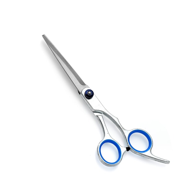 7'(18cm) 2 stk. Blå Frisørsakse Professionelle Hårsakse Udtynding Barber Salon Hårklippende Rustfrit Stål