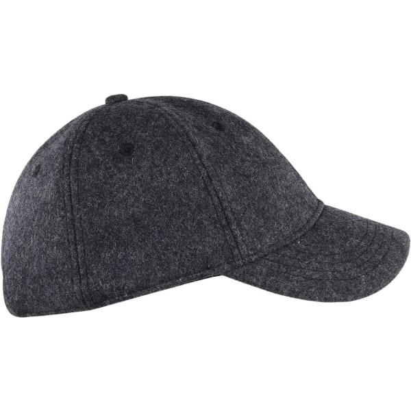 Winter Fleece Lined Baseball Cap for Men Women - Dark Gray