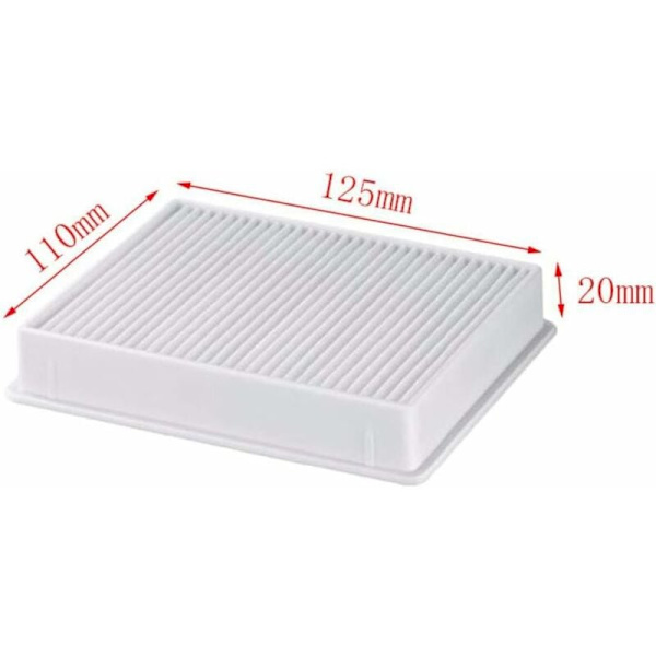 Sett med 3 HEPA H11 dj63 - 00672d-filtre som er kompatible med Samsu
