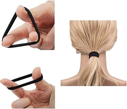 30 STK Elastiska Hårband med Snöre Stretch Kvinnor Flickor Tjocka