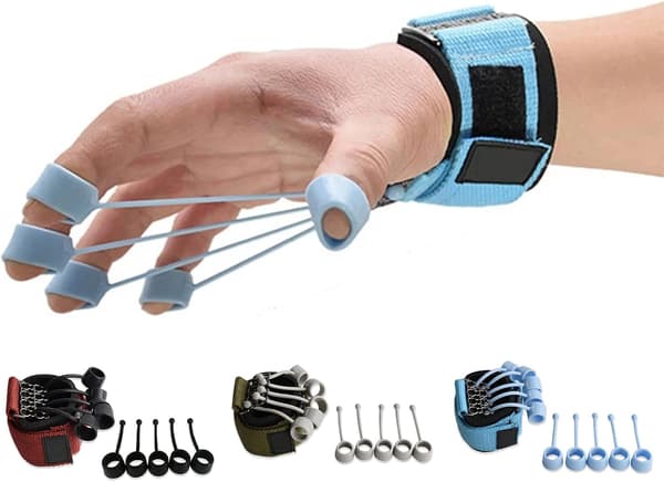 1 stk Blå 40lb Finger Flexion og Extension Træner