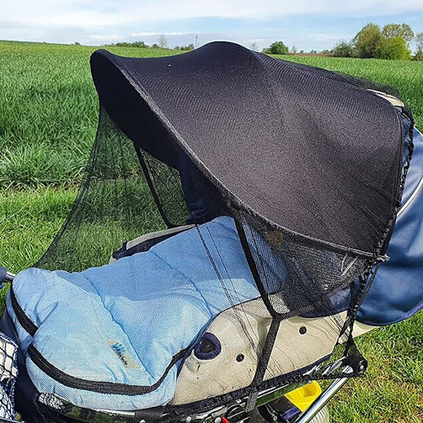 Solskjerm for barnevogn - UV-beskyttelse
