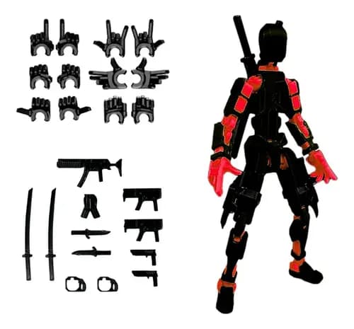 Dummy13 3D-trykt Actionfigur 5,54 Tommer