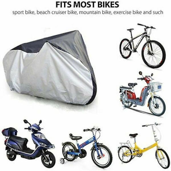 Vattentät cykelskydd - Rivtåligt skyddande cykelskydd - Cykeltarpaulin - Cykeltarpaulin M180*60*90cm