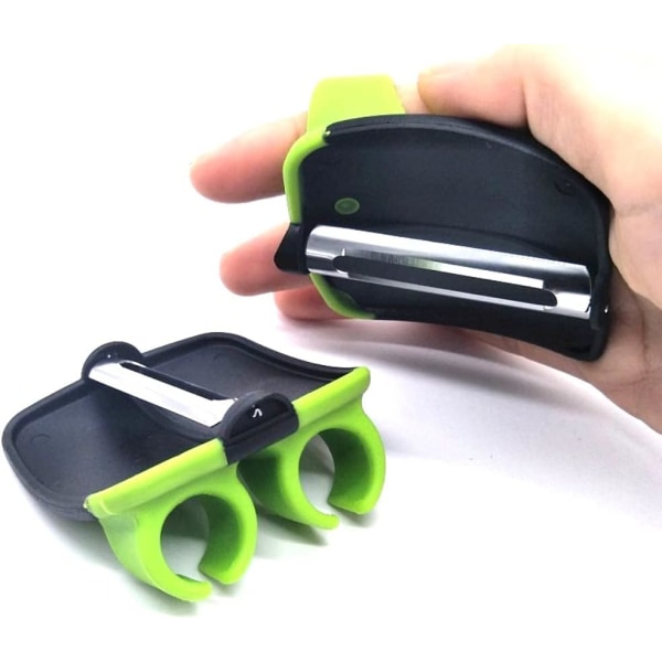 2pcs Of Vegetables - Vegetable peeler Security - holds two