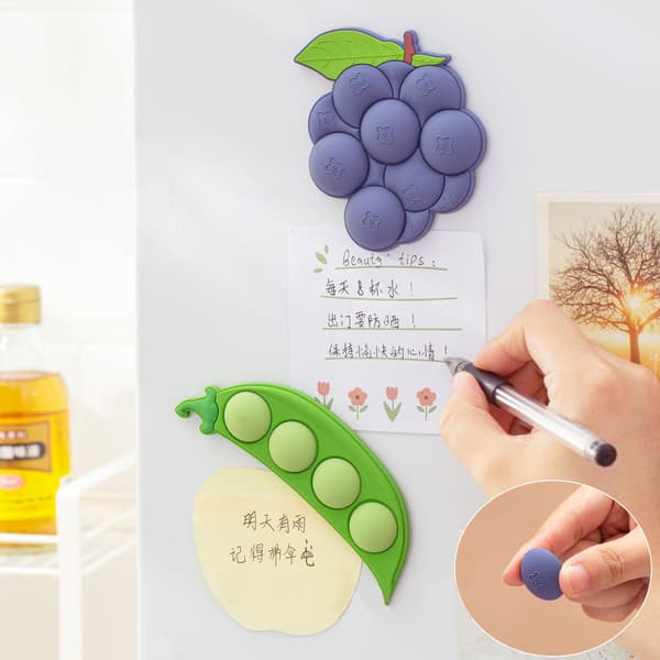 1 st Creative Kylskåpsmagnet Dekal Akryl Personlighet