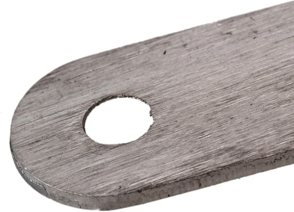 10 stk. (37 mm) Flade Stålbeslag lige Reparations- og Forbindelsesplader