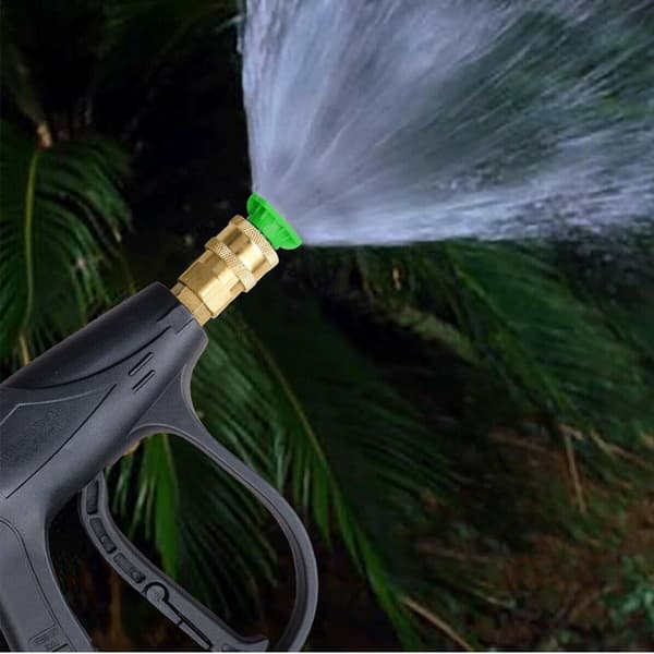 Trykspylespistol, 3000 PSI Max med 5 Farvede Hurtigkoblinger