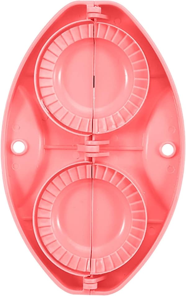 1 stk (Pink) 2-rums DIY Ravioli Form, Do-it-yourself Ravioli Indpakning