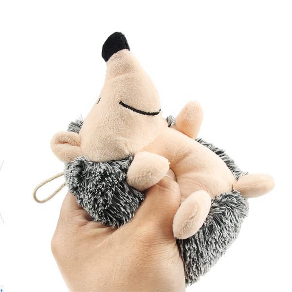 Koirille tarkoitettu pehmolelu - siili - 14 cm