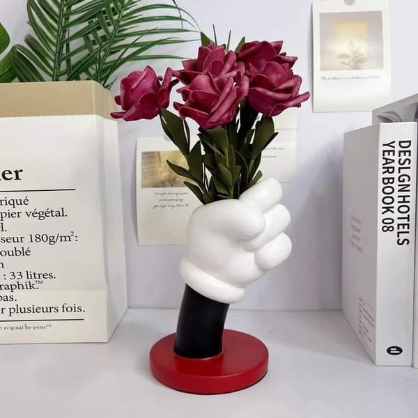 Sød mus vase/makeup penholder
