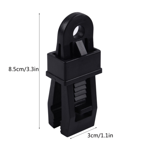 2 i 1 teltklips fjellklatring spenne telt markise klips utendørs