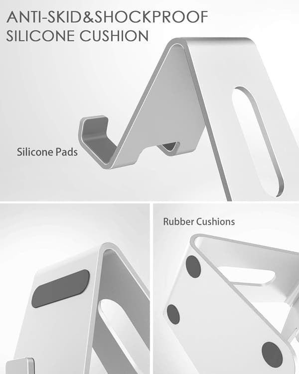 Telefonholder, Cradle Aluminium Skrivebordsstativ