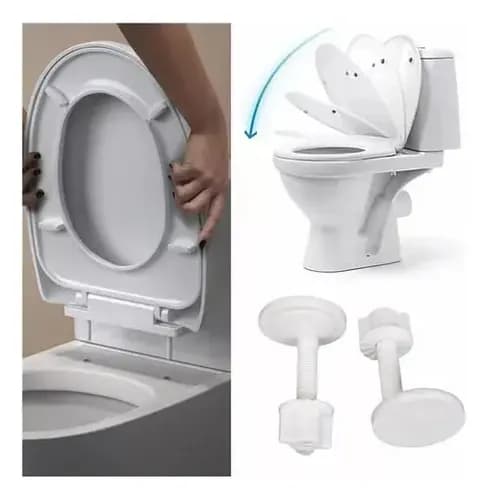 2 Par Plastik Toiletlågsskruer, Bisag