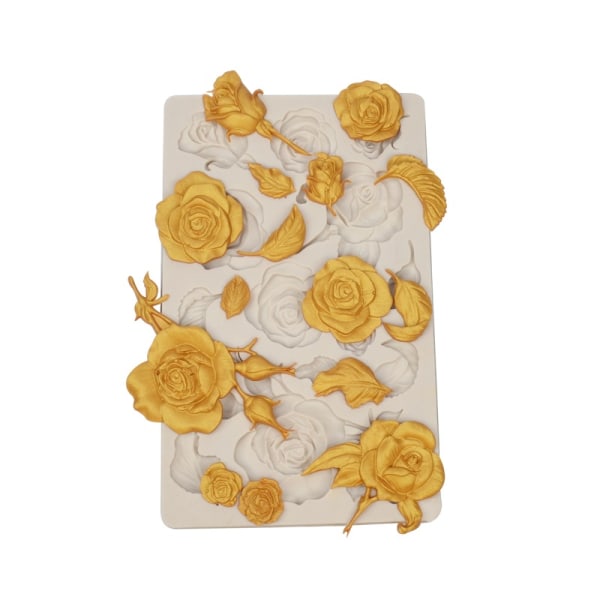 Form 20*12.5*1cm Duftende Rose Kakeform