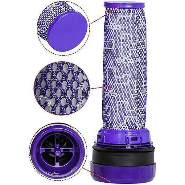 5 stk. vaskbare forfiltre, der er kompatible med Dyson Dc28c Dc33c Dc37 Dc39c Dc41c dele