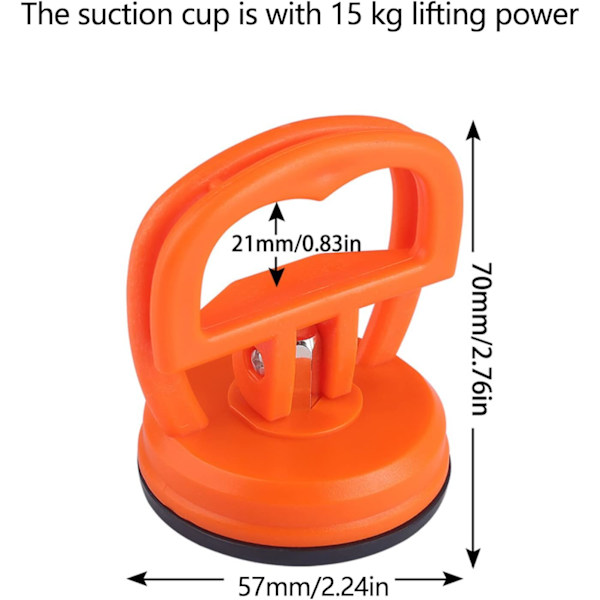 Sugkopper til bilkrop, Bulkpudser, Bilbulkpudser, 3 stk.