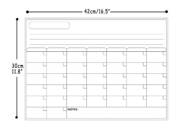 1 magnetisk whiteboard-dekal kylskåpsdekal whiteboard