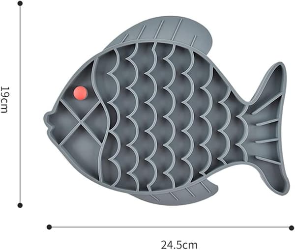 Langsom Foder Skål, Anti Glutton Kat Skål, 1 Styk Anti Glutton B