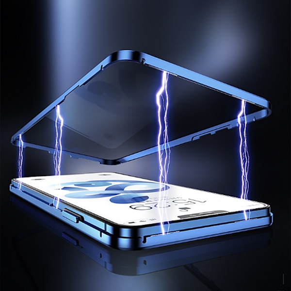 1 Paketti Anti Peeping -kotelo iPhone 13 Pro Maxille, Temperoitu Lasi