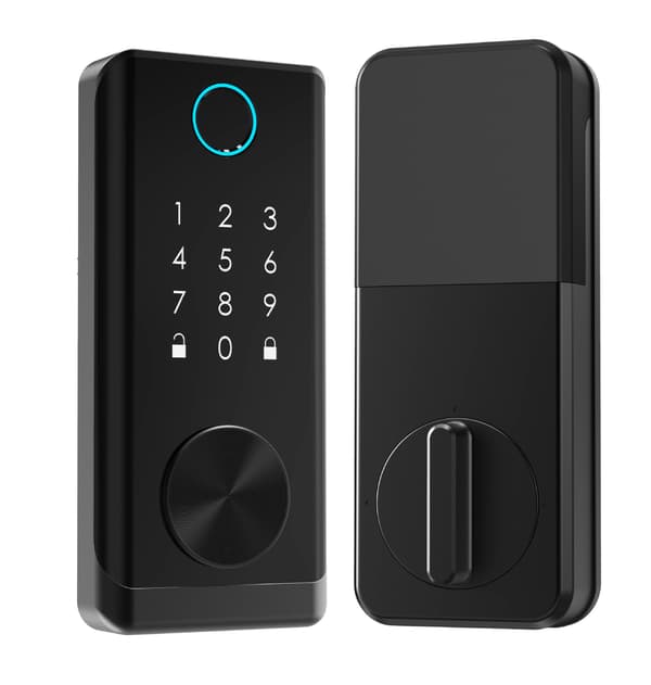 Elektroniskt Dörrlås med Tangentbord, Bluetooth APP Hem Smart