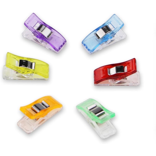 Magic Clips - 100 stycken per förpackning, mångsidiga syklämmor, bindning
